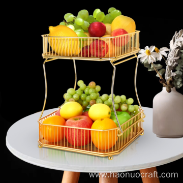 Cesta de frutas con doble control